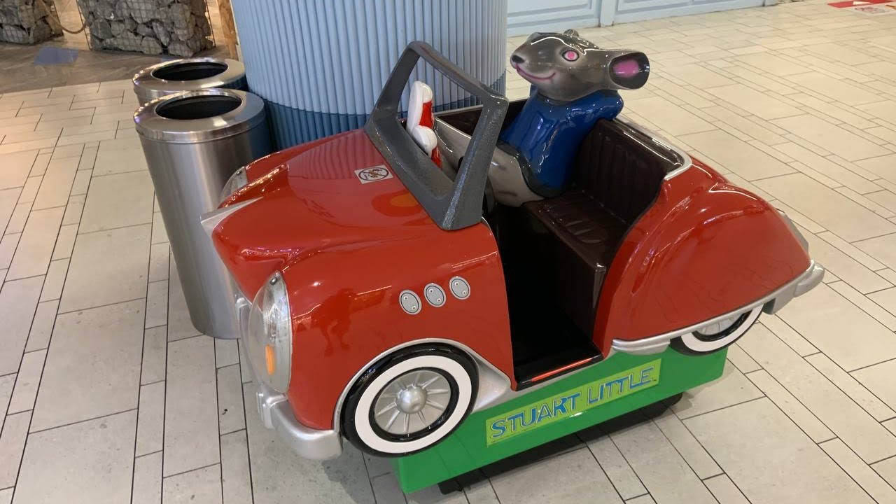 (V2 Bob The Builder Scoop Audio)Fr. Stuart Little Roadster Coin Operated Ride