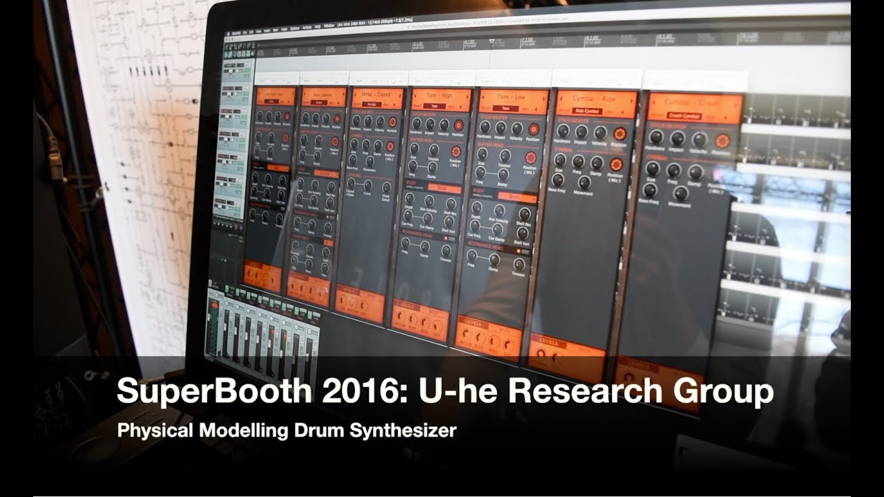 SuperBooth 2016: U-he Research Group (Physical Modelling Synthesizer)
