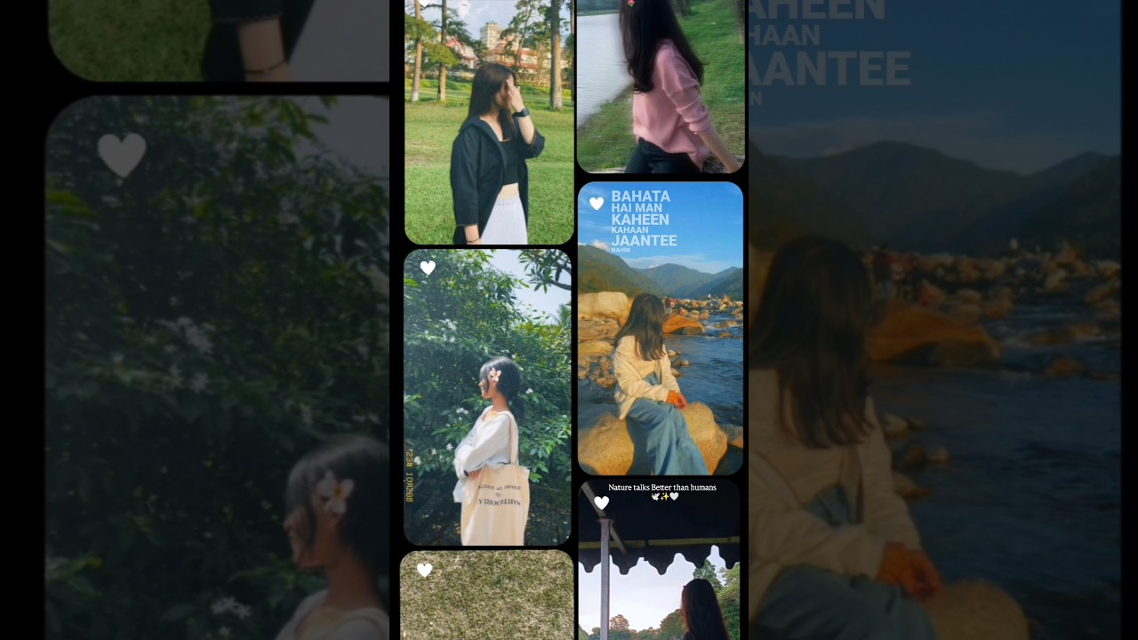 Nature Instagram Story Ideas 🌱 #shortvideo #instagram #instastory #nature #instagramstories #canva