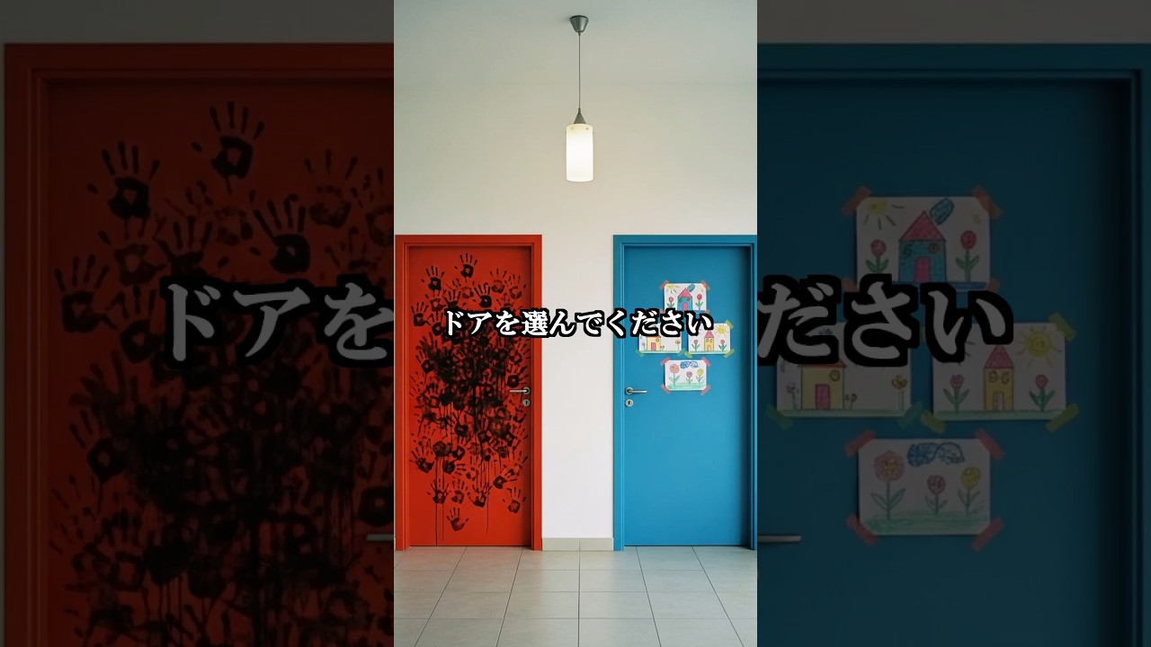 どちらのドアを開けますか？ Pick a door!