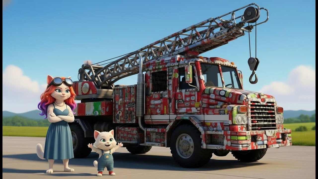 The Kitten’s Recycled Soda Can Crane Was Mocked — The Ending No One Expected | Ai Cat Story