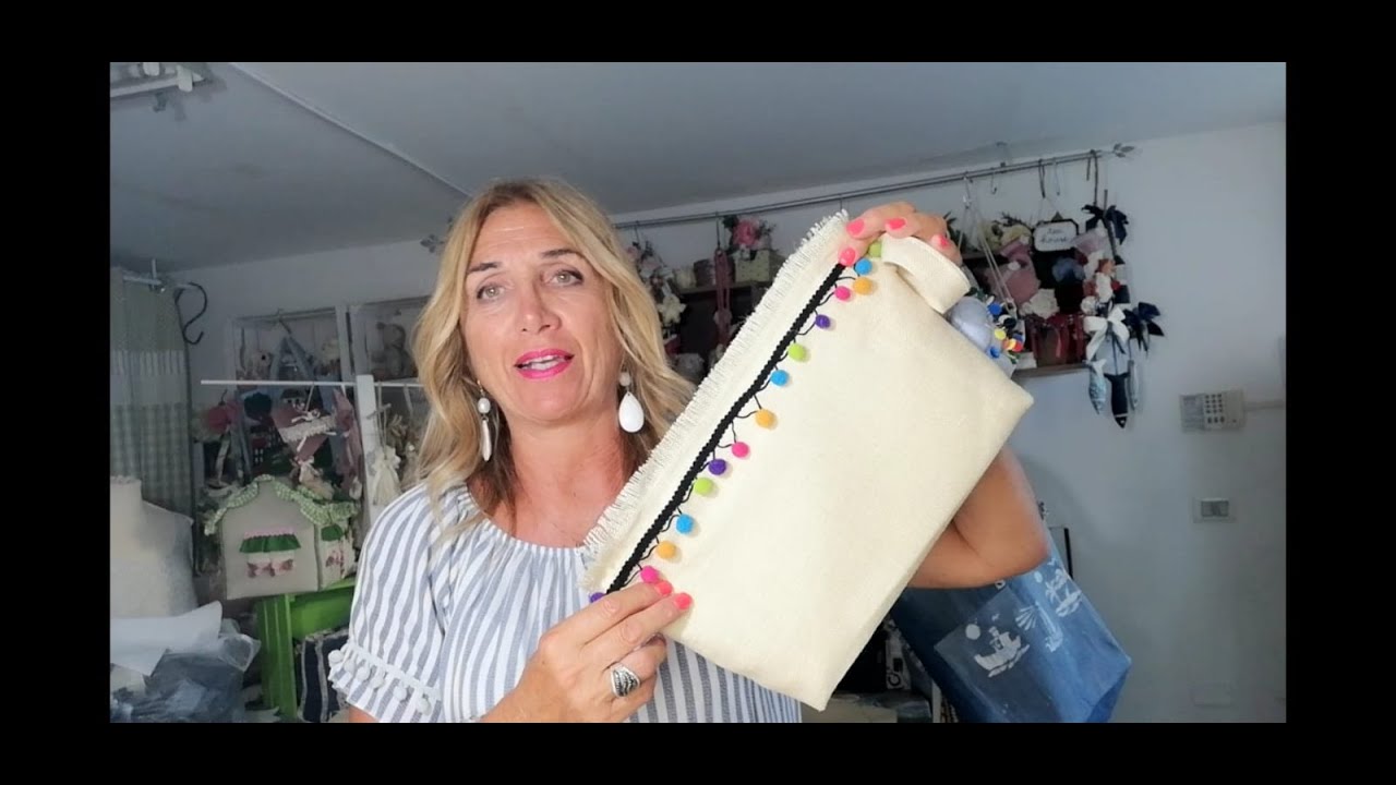 283🎀POCHETTE SFRANGIATA