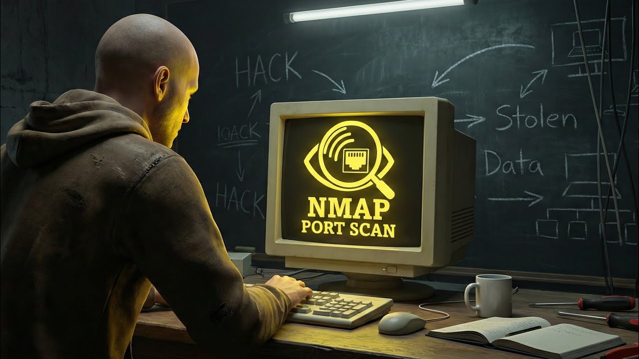 Scan (Network) Open Ports for Attack | Nmap