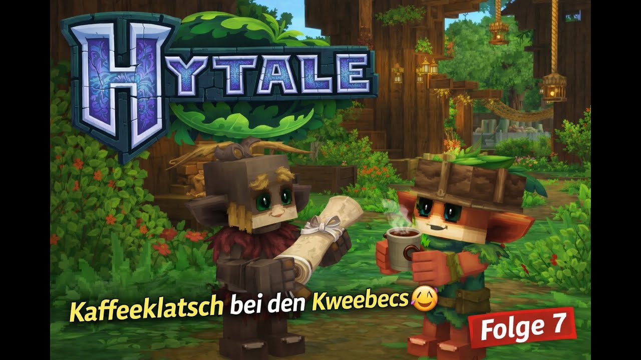 Kaffeeklatsch bei den Kweebecs ☕🌿 | Hytale Folge #07