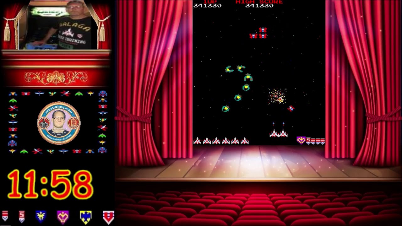 Galaga [Speedrun To 1M Points] - MAME - 32:52.60 - WR!