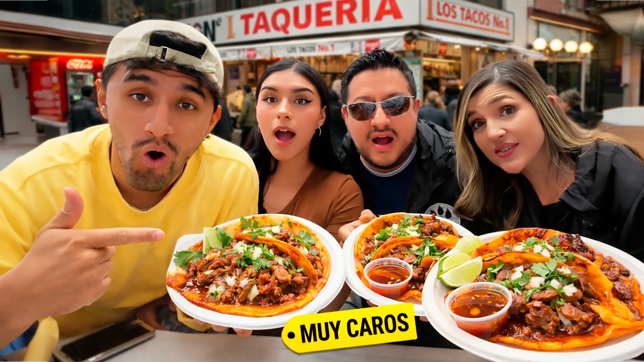 Los TACOS Nº1 de NEW YORK, En COLOMBIA , Teníamos que PROBARLOS!!!!