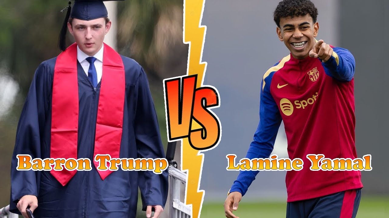 Barron Trump (Donald Trump's Son) VS Lamine Yamal Transformation ★ From Baby To 2024