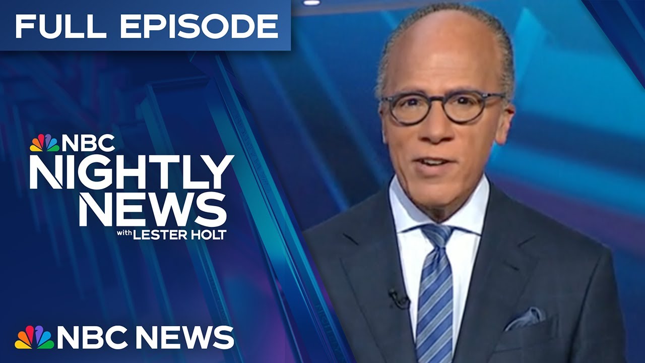 NBC Nightly News Full Episode - April 23