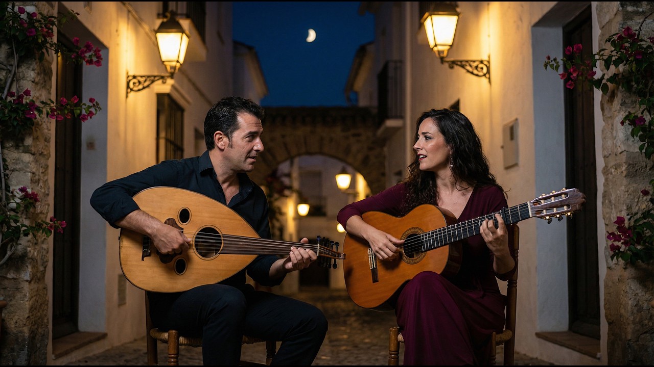 Deep Oud & Flamenco Night Music | Lanterns Over Andalusia