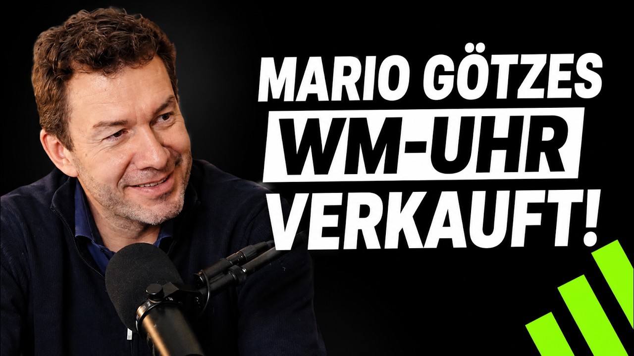 UNFASSBAR: Mario Götze vertickt seine Weltmeister-Rolex