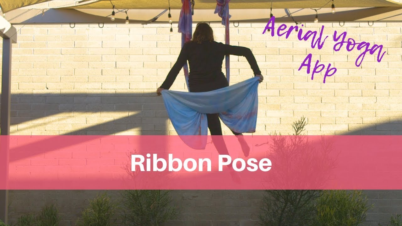 Aerial Yoga Advanced Pose: Ribbon
