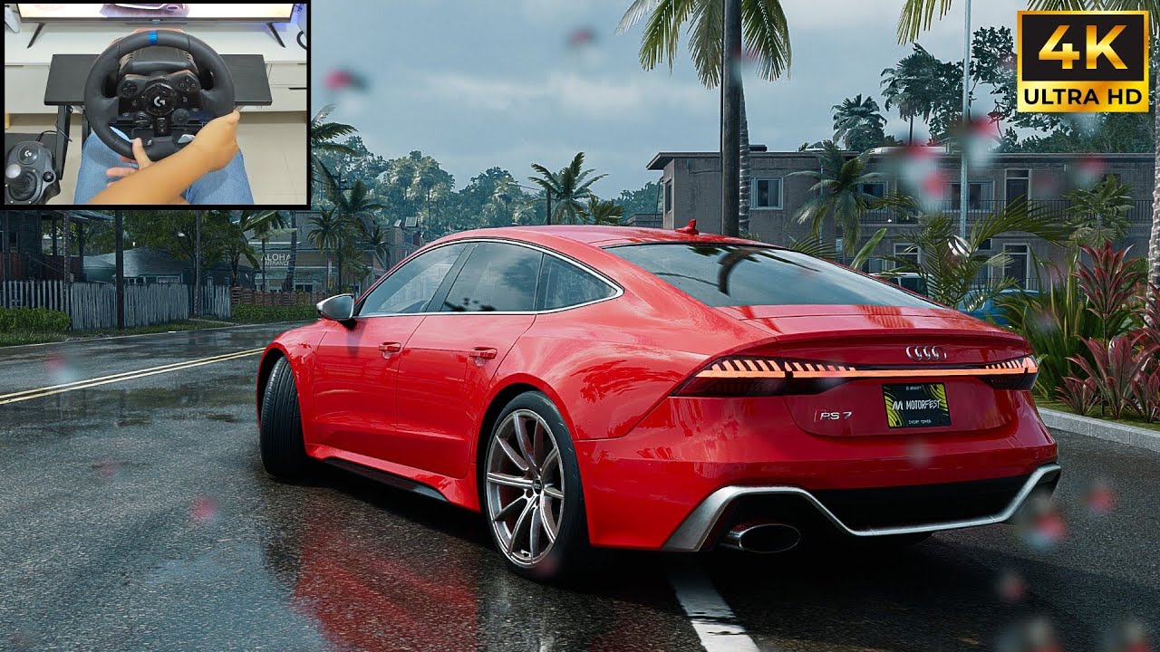 Audi RS 7 Sportback | The Crew Motorfest | PS5 Pro | Logitech G923 Gameplay