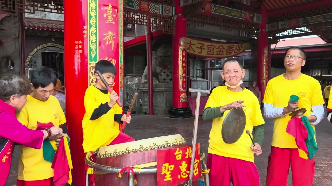 #台北社子聖惠宮，參香圓滿回駕，新營太子宮1150110