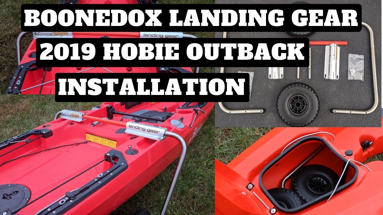 Hobie Outback 2019: как установить шасси Boonedox