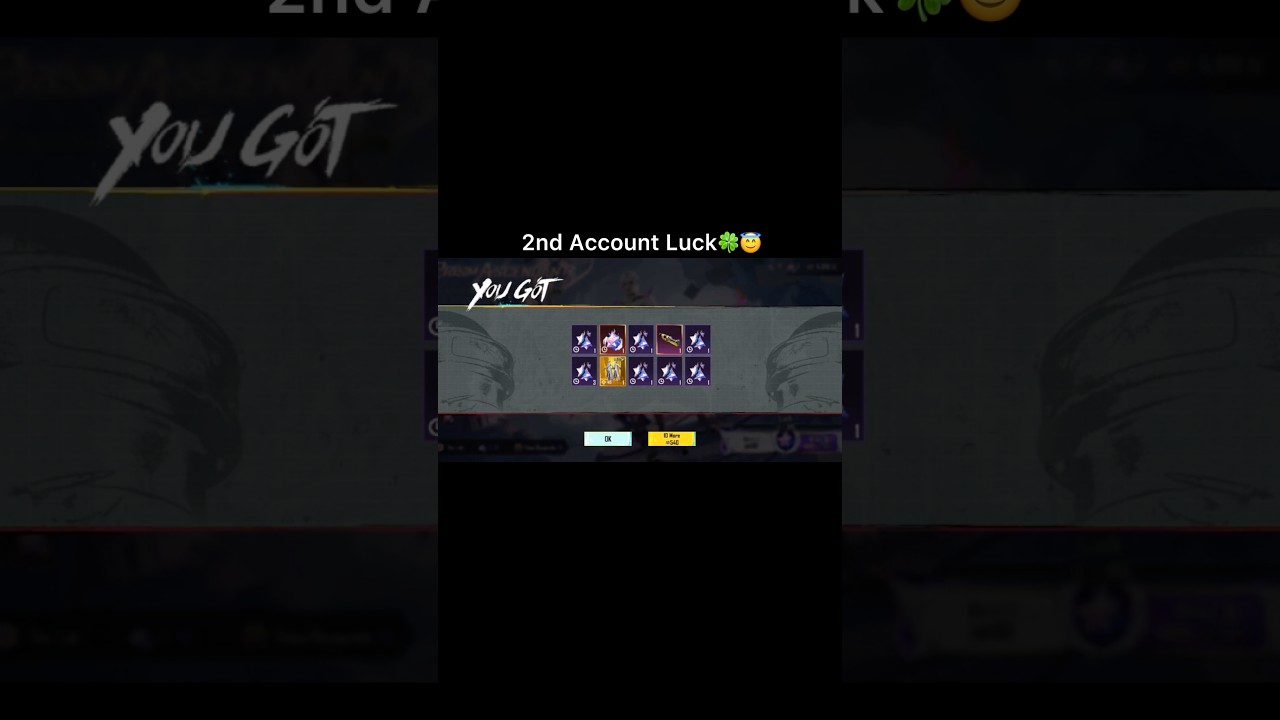 My 2nd account’s luck is beyond impressive .!😌🥳🥳🤩 