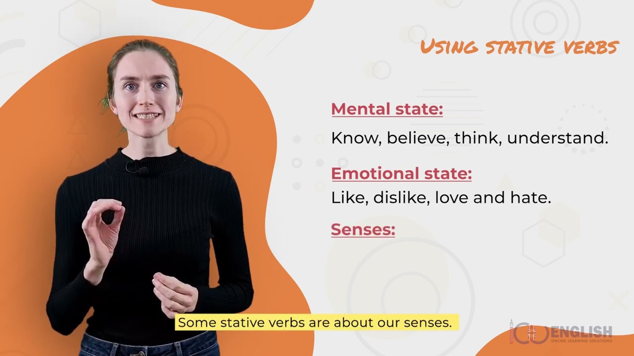 Intermediate Lesson 3: State Verbs - English Grammar Course (B1)
