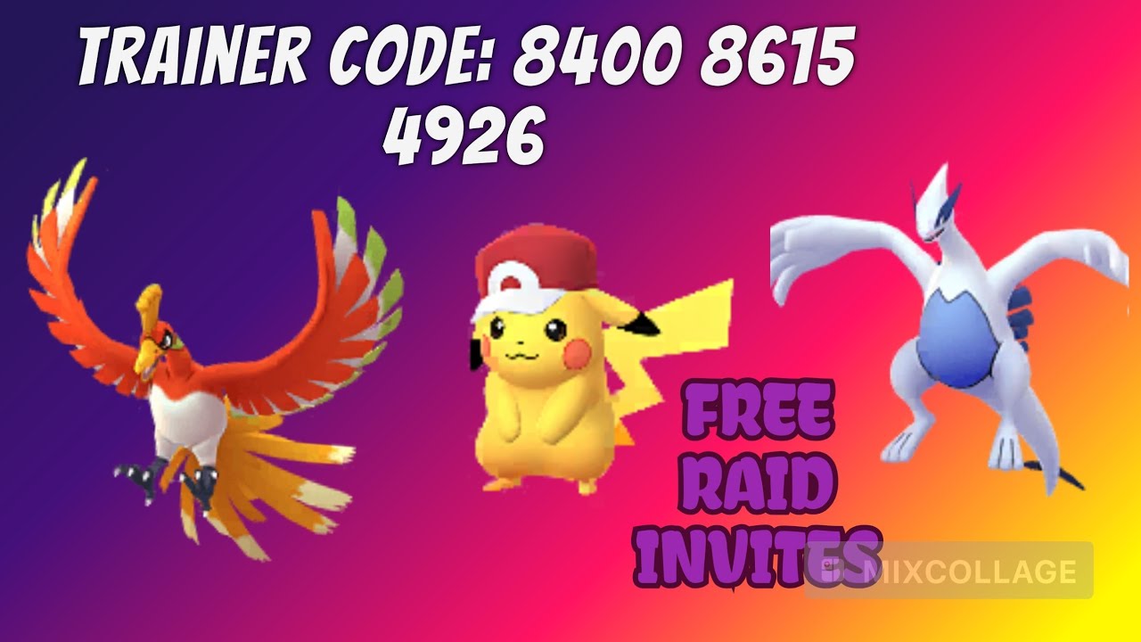 LIVE🔴 KALOS TOUR SHADOW HO-OH, LUGIA raid invites FREE. Trainer Code: 8400 8615 4926