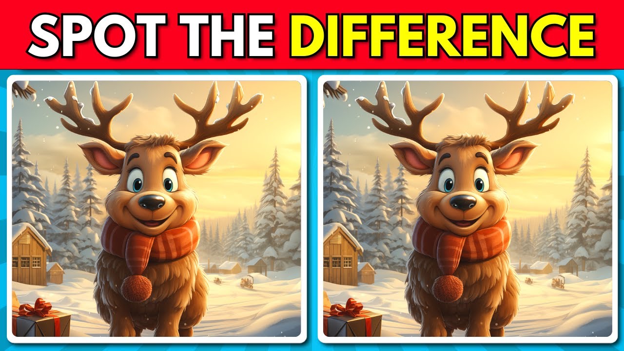 Spot the Difference 🎅🔍  | Christmas Edition 🎄
