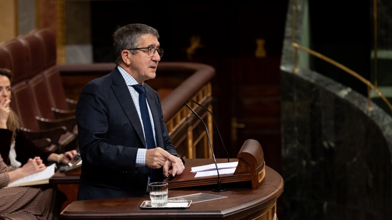 Réplica de Patxi López en el pleno del Congreso (20/12/23)
