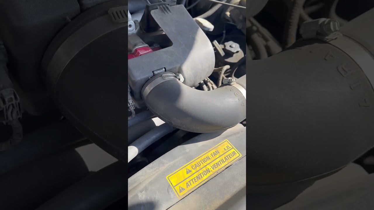 97-03 F150 Airaid Cold air intake and Throttle body spacer