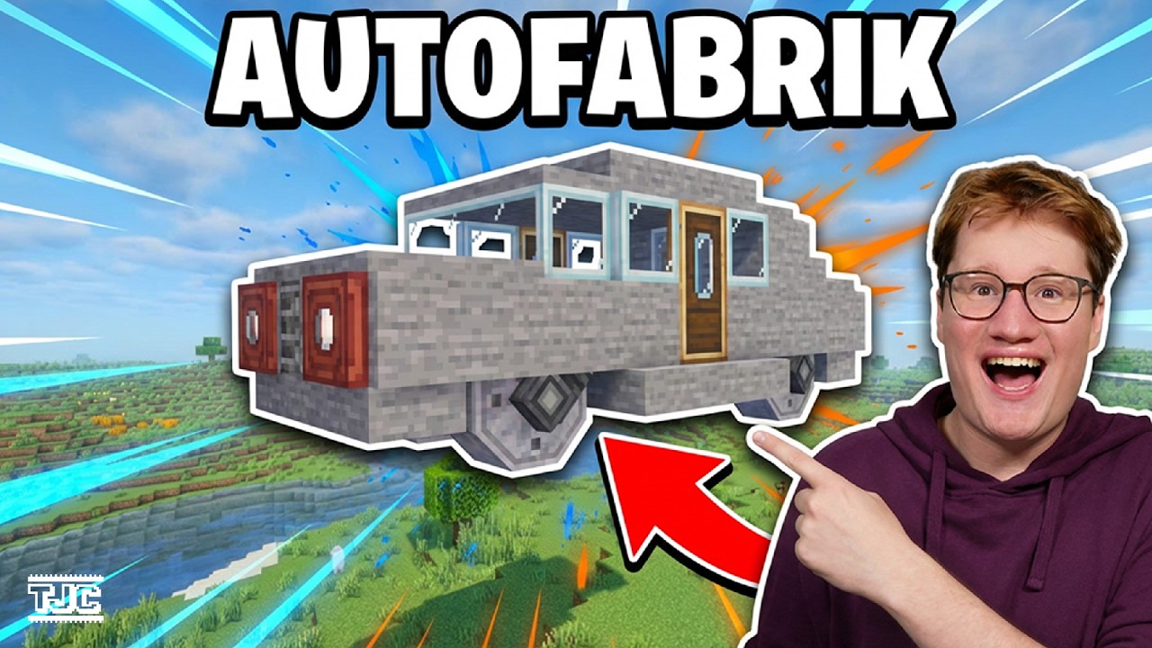 Wir bauen eine echte AUTOFABRIK in Minecraft 😳 (Create Mod Projekt)