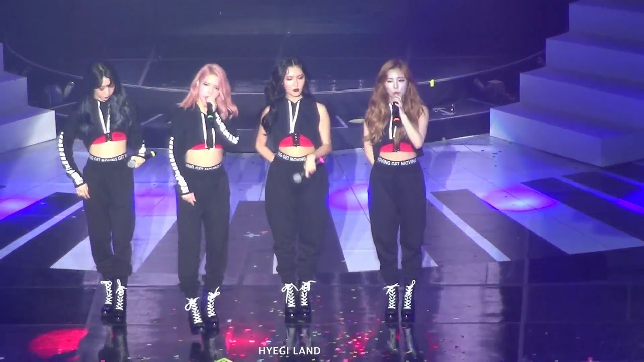170819 마마무 커튼콜 in 부산 1cm의 자존심 마마무 화사./ moosical curtaincall mamamoo hwasa