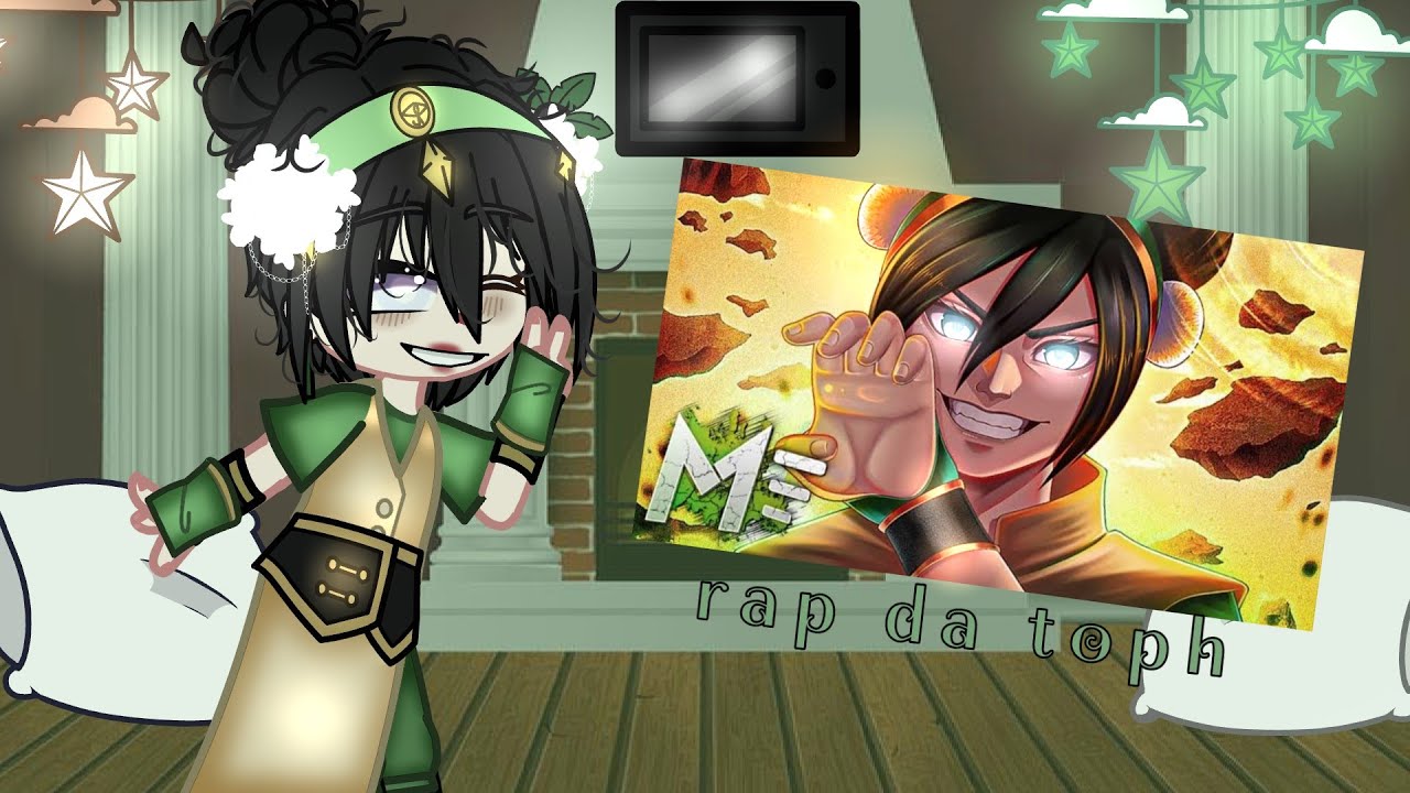 🌿🦫•°Equipe avatar reagindo ao rap da toph_posso sentir_(avatar a lenda de aang)_[gacha]_°•🦫🌿