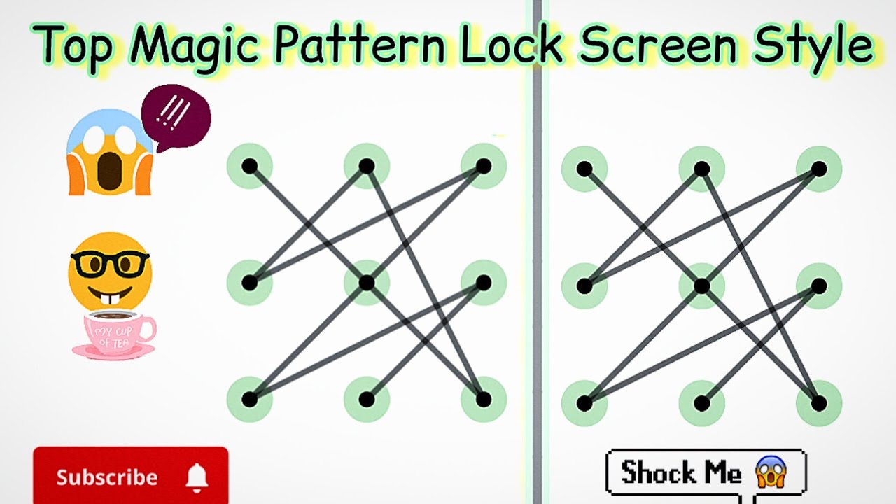 😱😱 Top Magic pattern Lock Screen Style #pattern #lock #style #viralvideo #viral #automobile