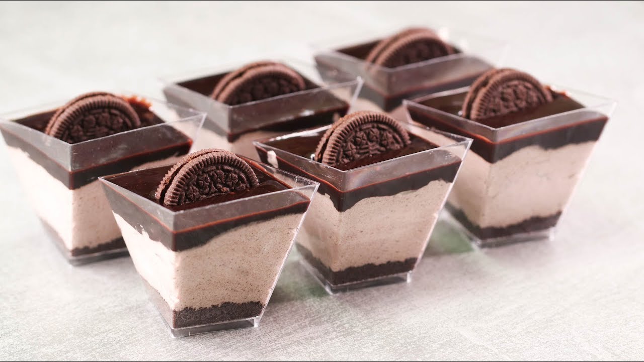 10 MIN. OREO MOUSSE DESSERT CUP l CHOCOLATE OREO MOUSSE l EGGLESS & WITHOUT OVEN