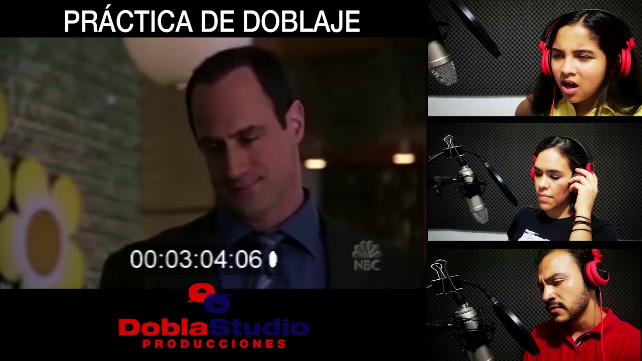 PRACTICA DE DOBLAJE ESCENA LA LEY Y EL ORDEN (OSIRIS- KENDRA- MAURICIO)