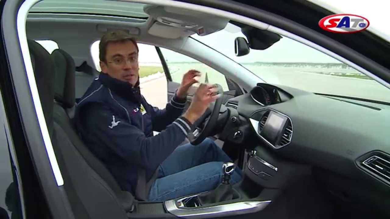 Peugeot 308 -- road test by SAT TV Show 23.03.2014.