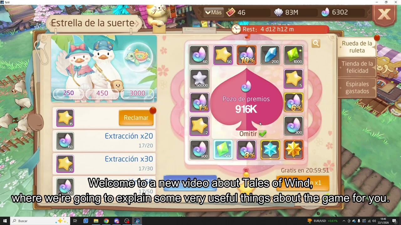 RECUPERANDO LOS GASTADO | TALES OF WIND RADIANT REBIRTH