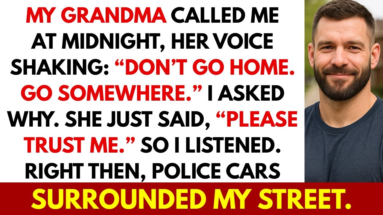 At Midnight, My Grandma Said: 