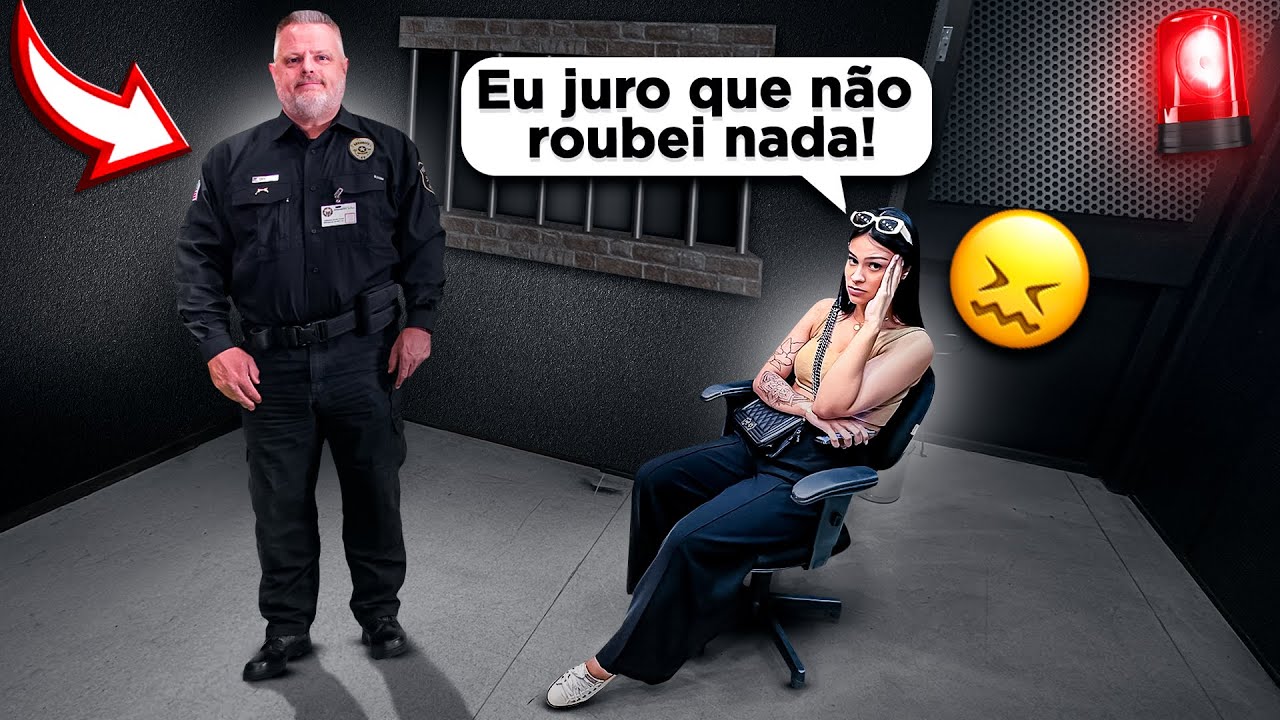 DUDA FOI ACUSADA DE ROUBO NO SHOPPING.