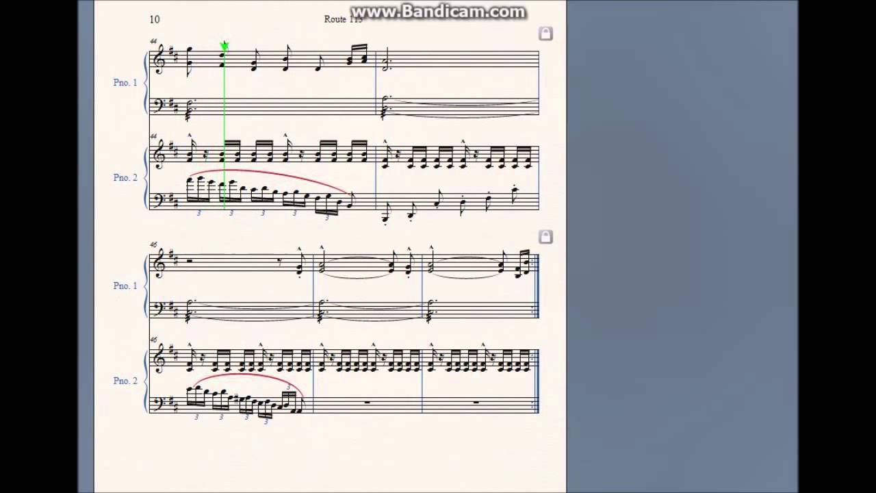 Route 113 Theme Piano, Pokemon Ruby/Sapphire/Emerald [DOWNLOAD]