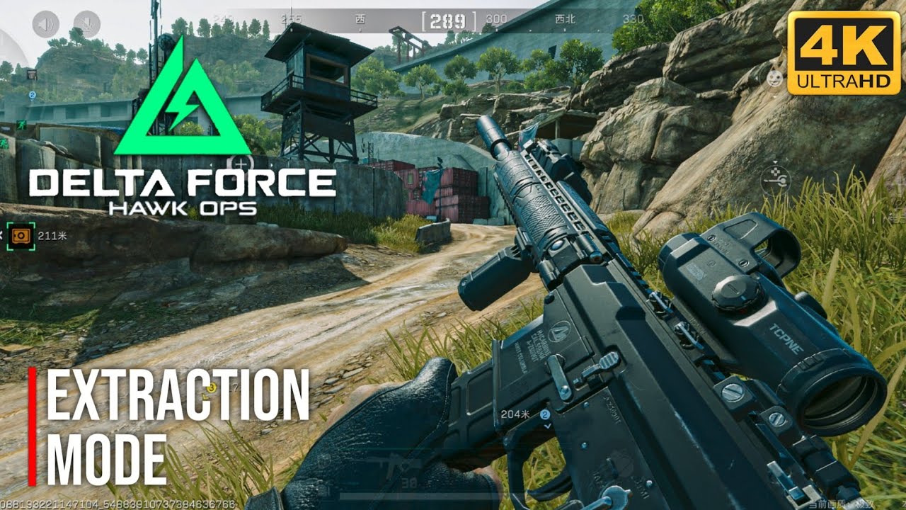Delta Force Hawk Ops Mobile Extraction Mode Beta Gameplay