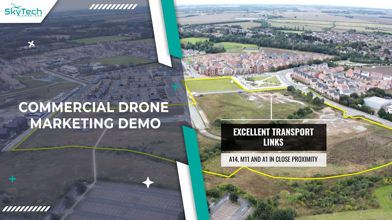 Commercial land marketing demo - Drone Video
