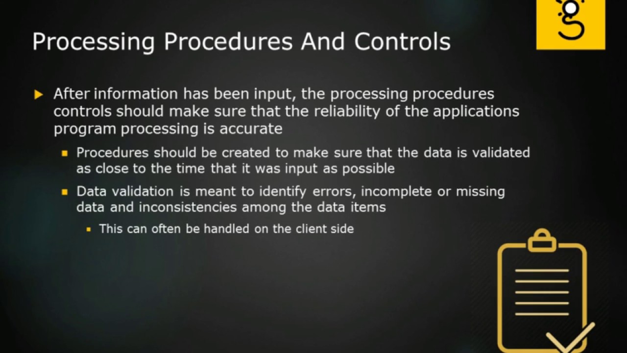 27. Application Controls