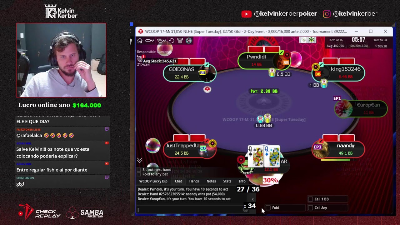 Kelvin Kerber Live Stream