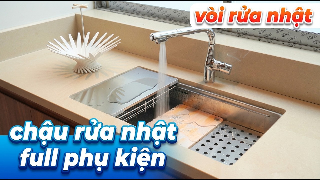 Có Gì Trong Bộ Chậu Rửa Nhật 