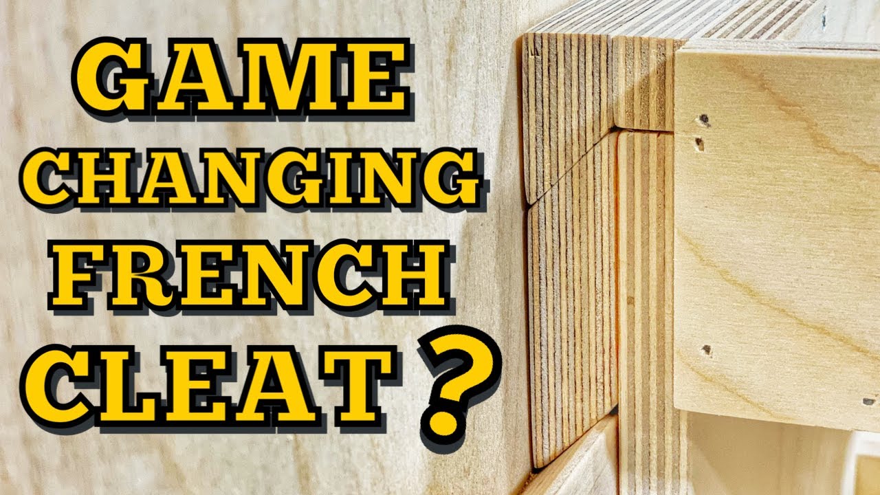 This FRENCH CLEAT Design Change is AWESOME