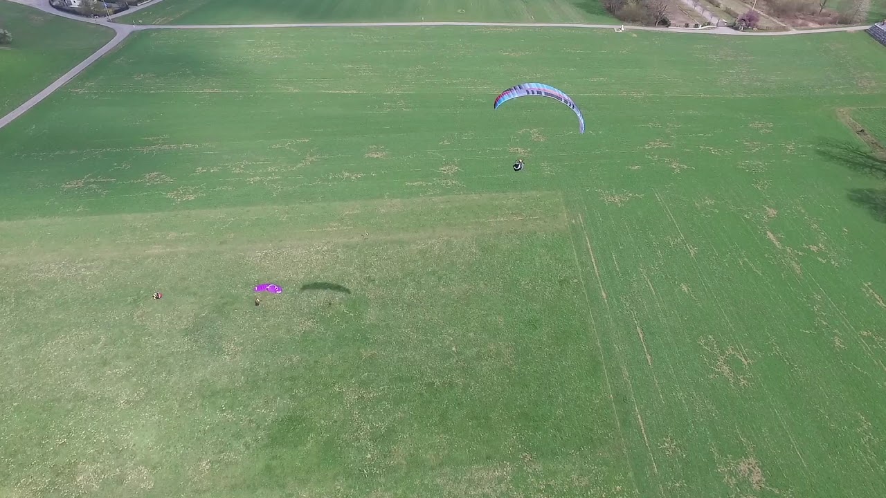 Drone et Parapentes à Orcier -  Avril 2019