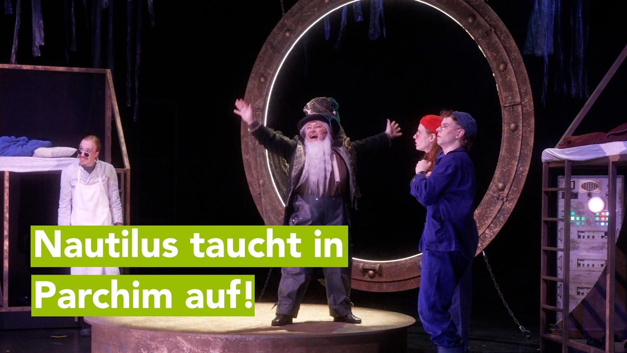Kulturmühle Parchim liegt jetzt “20.000 Meilen unter dem Meer”