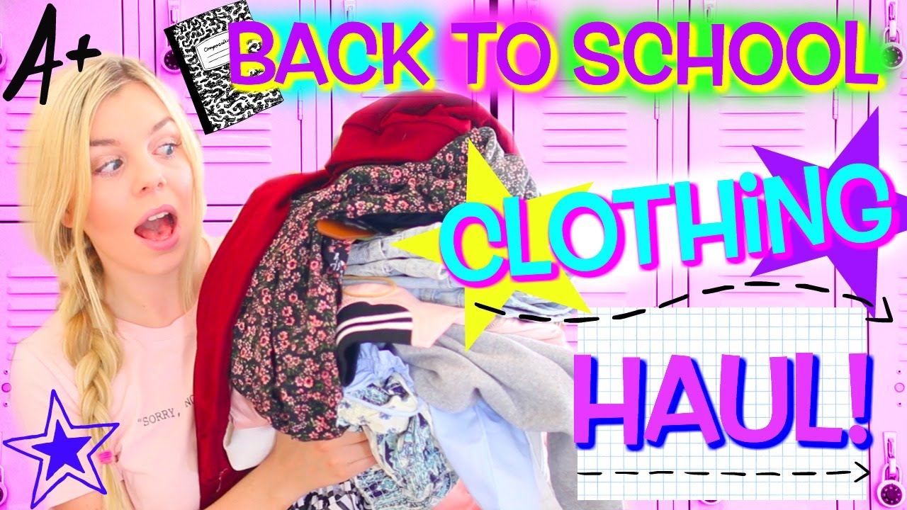HUGE Back to School Clothing Haul!!