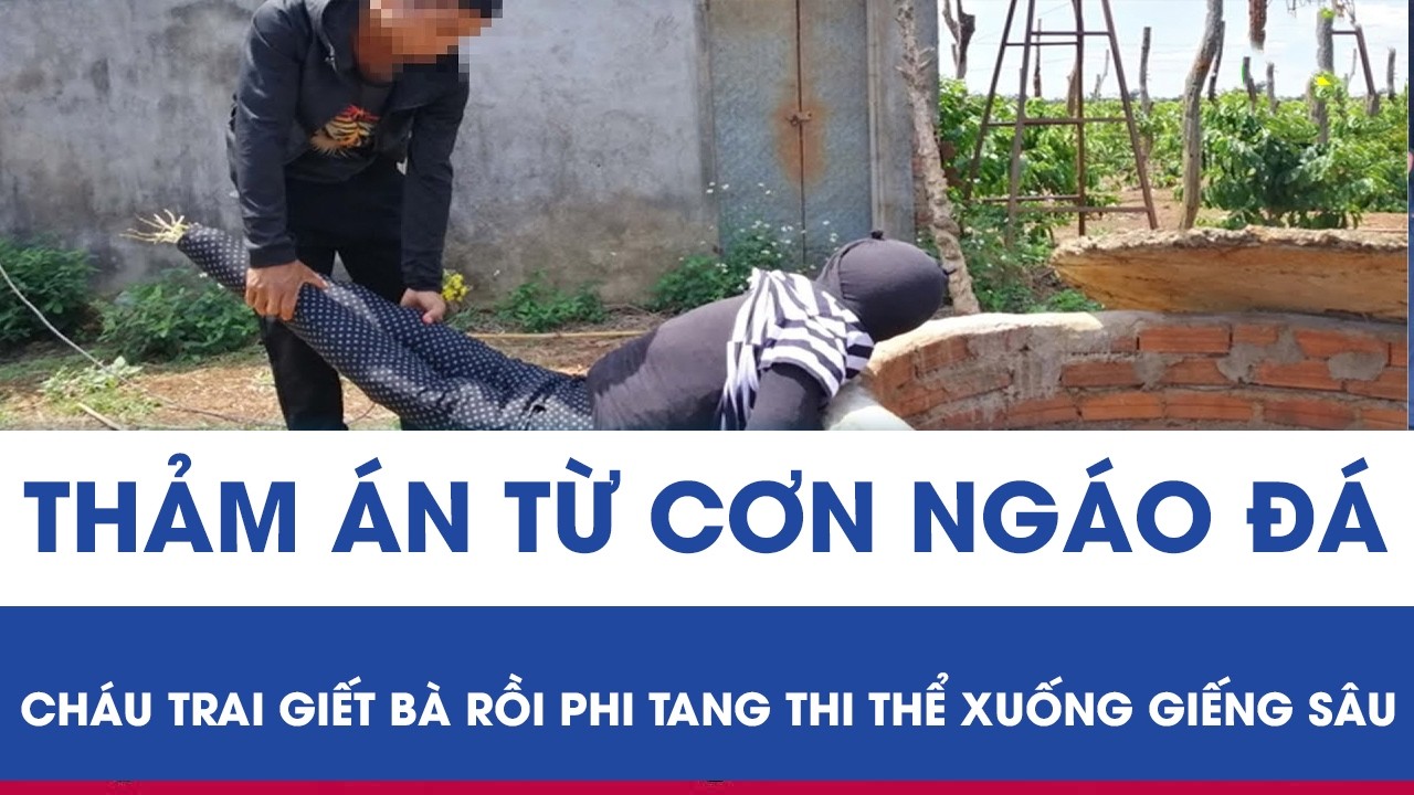Thảm án từ cơn ngáo đá: Cháu trai giết bà rồi phi tang thi thể xuống giếng sâu
