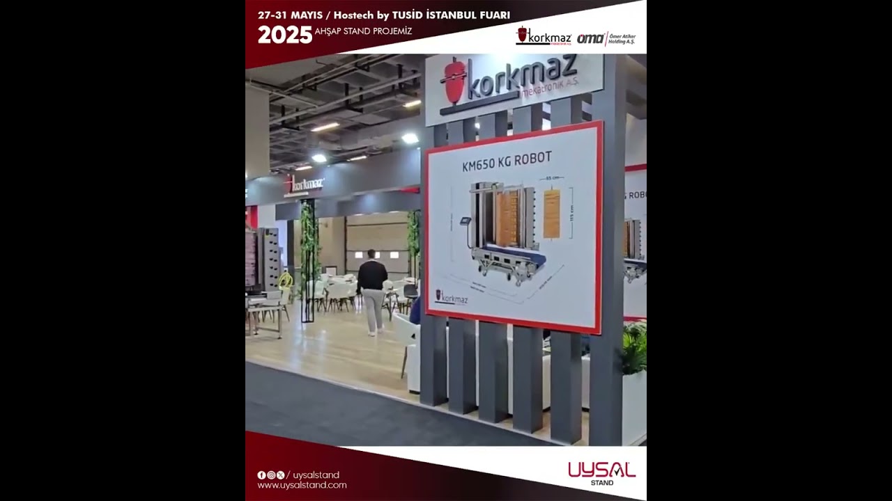 KORKMAZ  / HOSTECH BY TUSİD İSTANBUL FUARI
