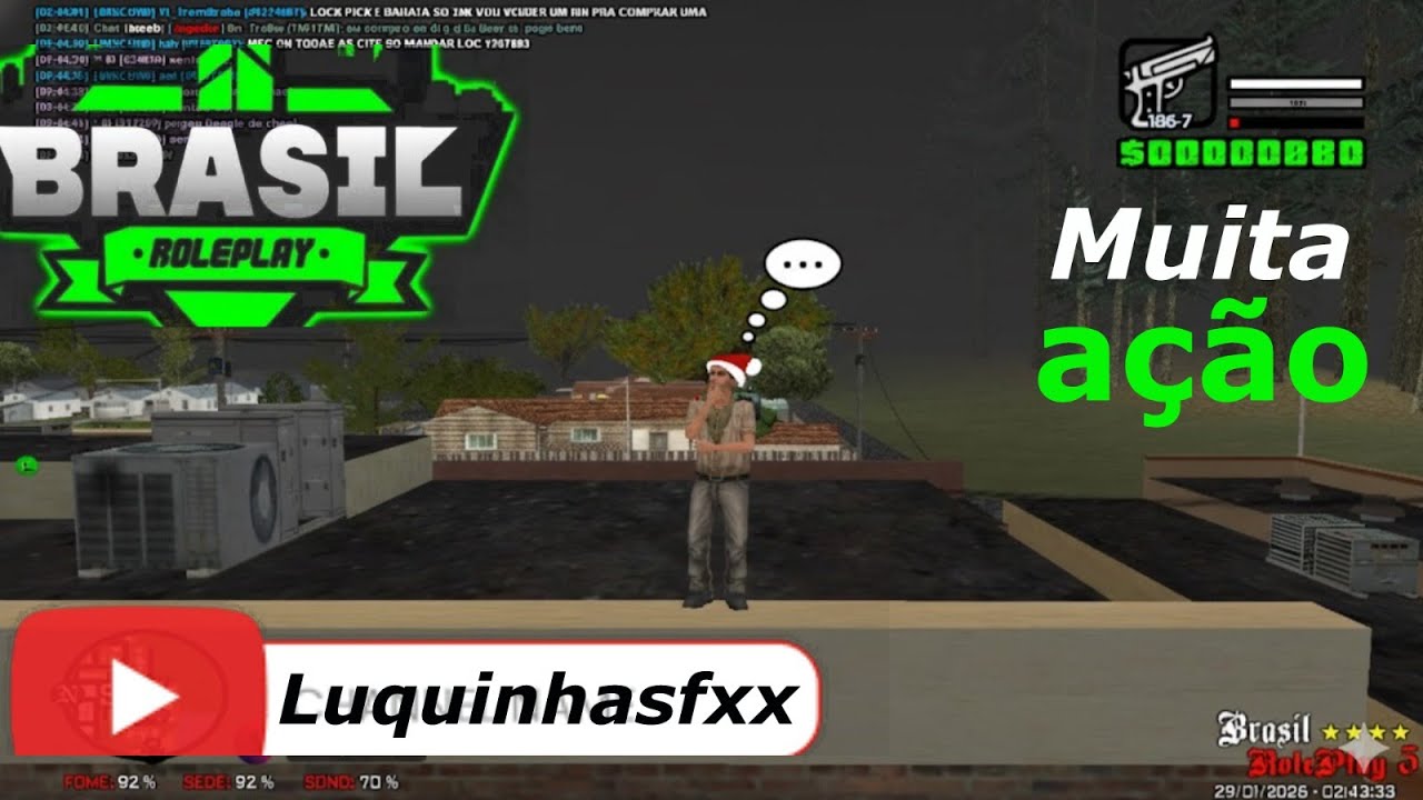 LIVE ON VARIAS AÇAO NO BRP #brasilroleplay