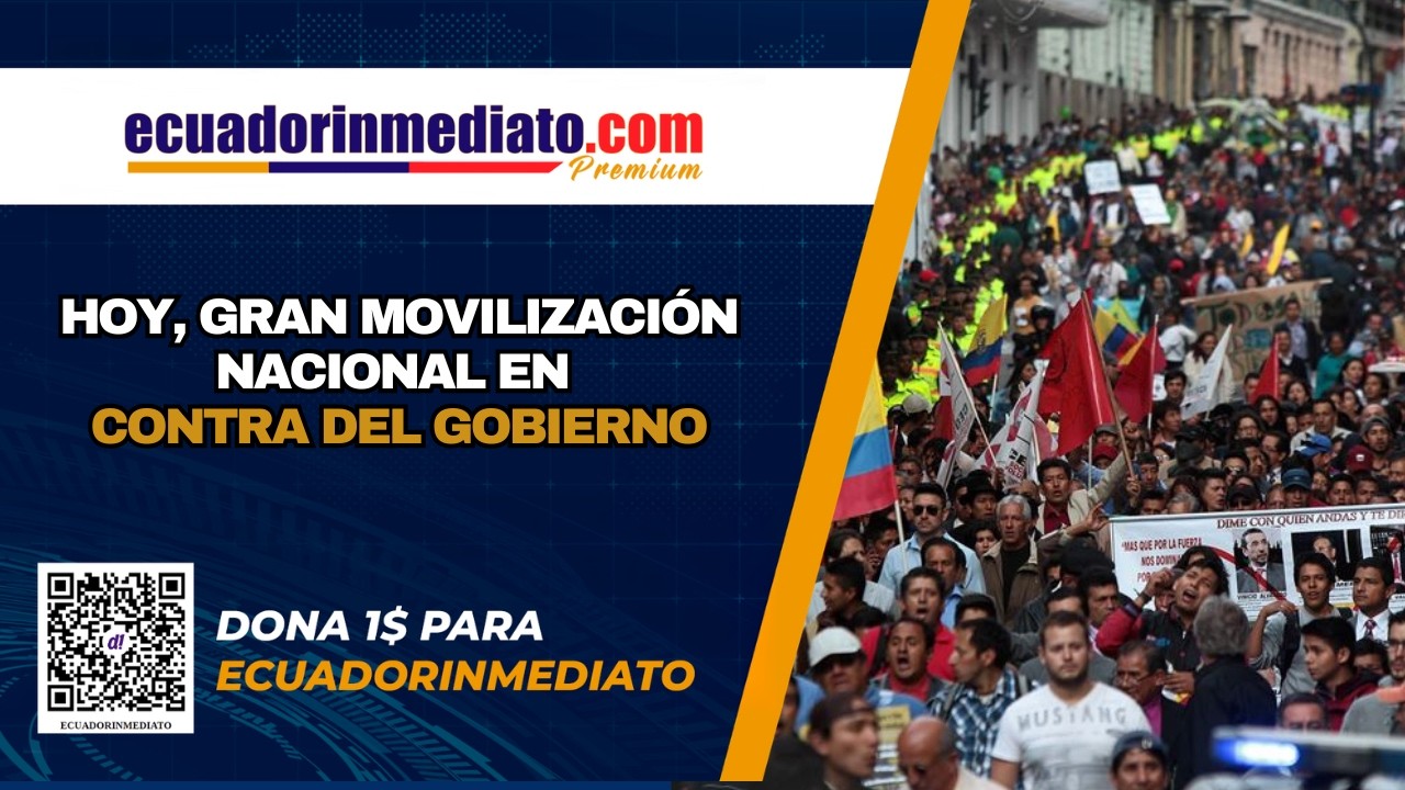 🔴 #URGENTE | Retransmisión Radio Pichincha - HOY, GRAN MOVILIZACIÓN NACIONAL EN CONTRA DEL GOBIERNO