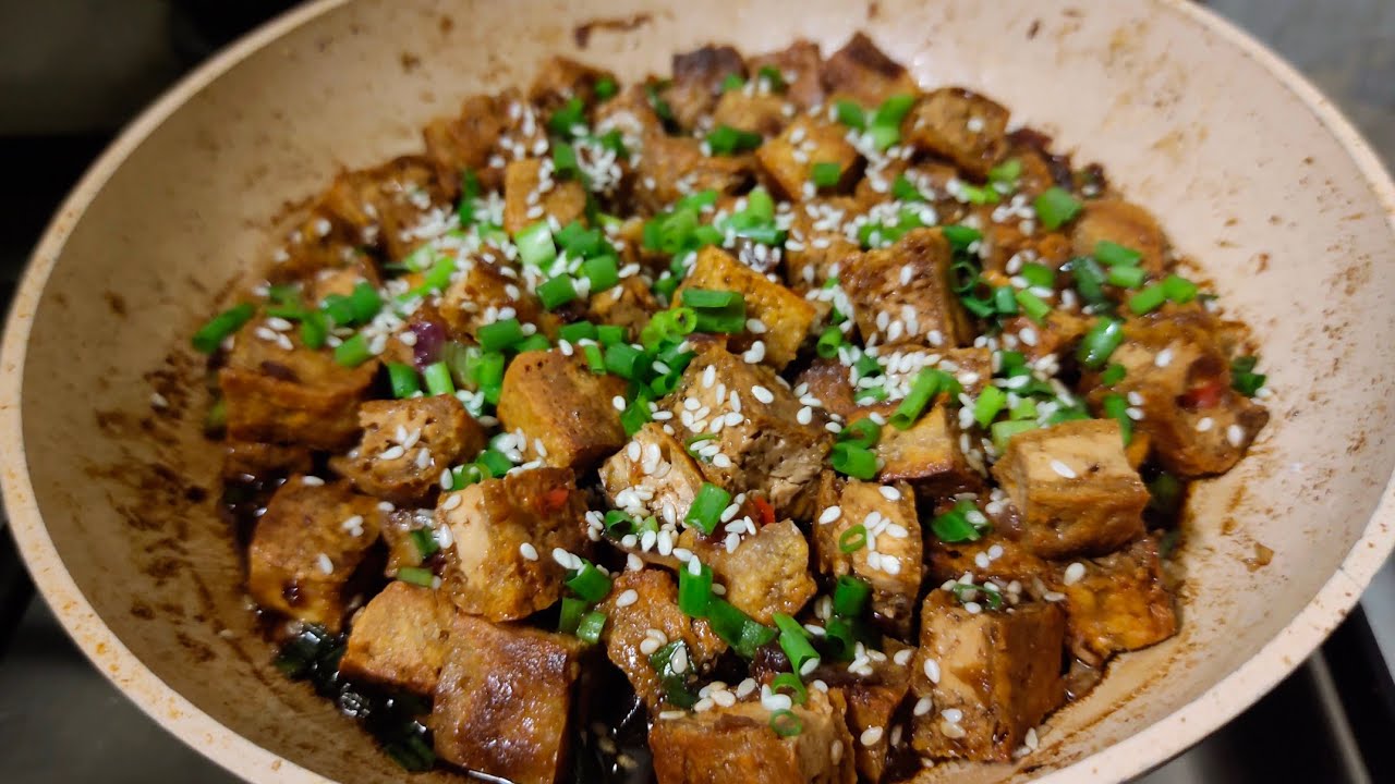 BAKIT ANG SARAP NITO KAININ EVERYDAY   | GLAZED TOFU | TOKWA RECIPE #easyrecipe #tofu #crispytofu 