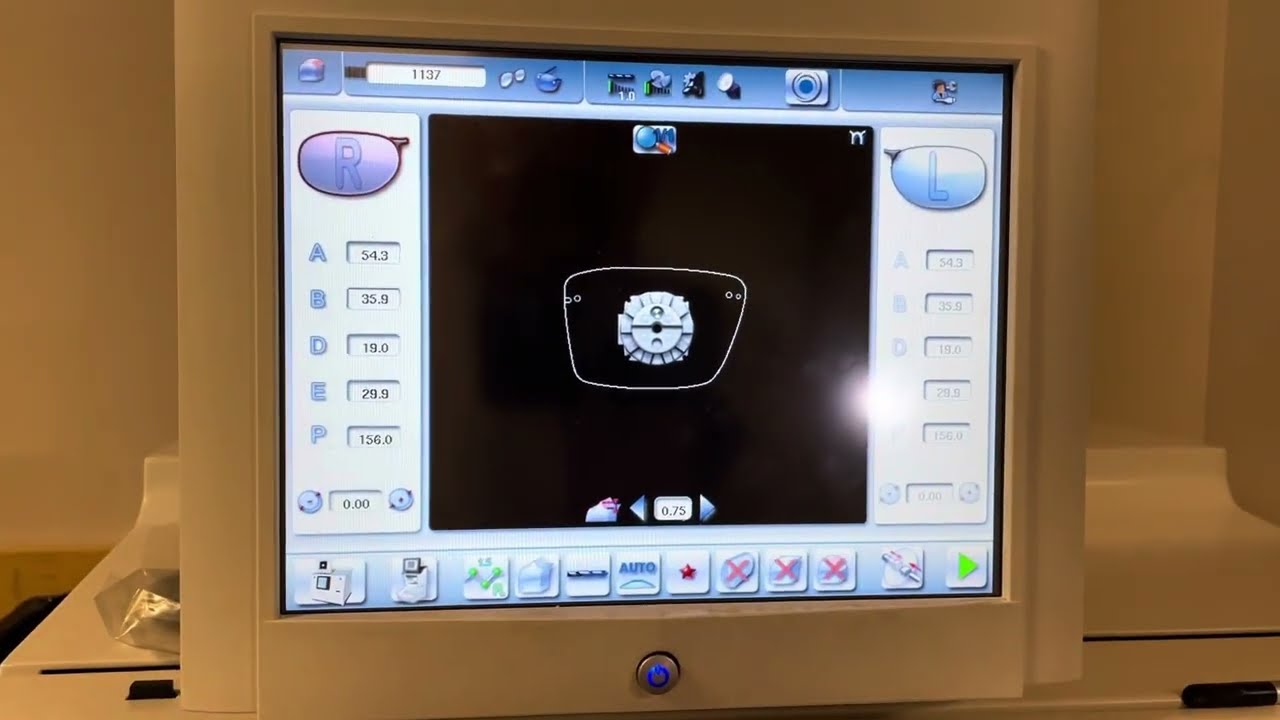 Edging Multi Bevel Lenses